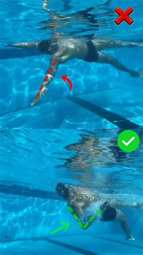 Bend Your Elbow for Underwater Backstroke Power