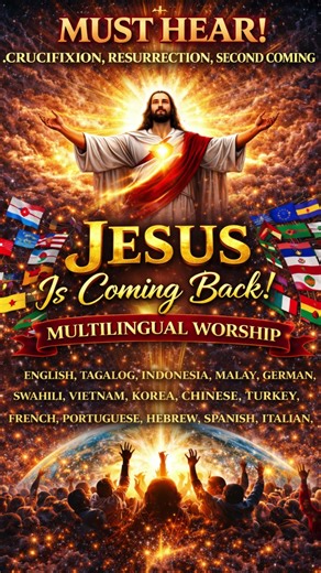 JESUS IS COMING BACK 👑🔥 | Multilingual Worship(Every Nation,Every Language)#worshipmusic#gospelmusic