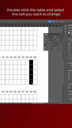 How to Edit Table Lines in Adobe InDesign