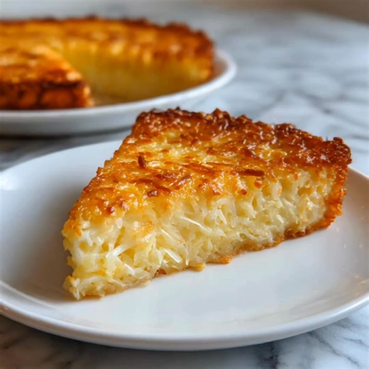 🥥🥧 Sugar-Free Crustless Coconut Pie Light, custardy, and bursting with coconut flavor — a crust-free wonder that forms its own golden edge while baking! 📝 Ingredients 1 cup unsweetened shredded coconut ½ cup monk fruit erythritol blend (Lakanto Classic) 3 large eggs ½ cup melted butter ½ cup unsweetened almond milk 1 tsp vanilla extract ¼ tsp salt 👩‍🍳 Steps to Create Preheat oven to 350°F. Grease a 9-inch pie dish. Mix eggs, butter, milk, vanilla, sweetener, and salt until smooth. Stir in s