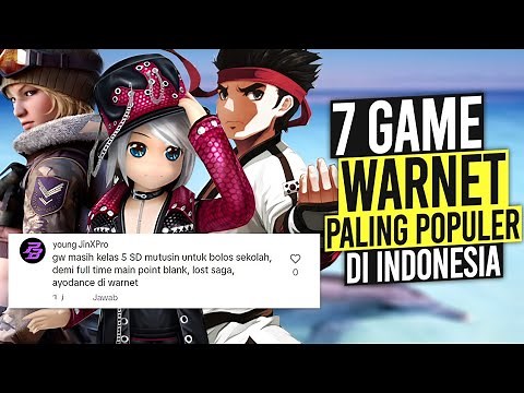 7 GAME Warnet Paling Populer di Indonesia