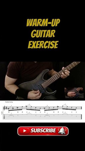 Guitar Warm-Up Exercise #guitar #guitarist #guitarra #guitarrista #shortsguitar