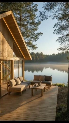wooden cabin in the woods #building #timelapse