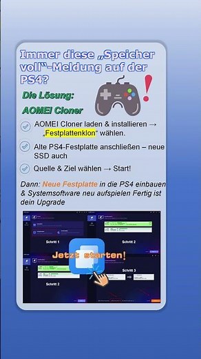 ✅ PS4 Festplatte wechseln – so geht’s in unter 1 Minute!