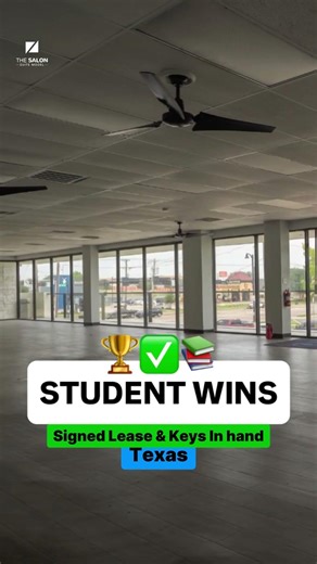 Shout out to my mentee Pamela on signing a lease to her FIRST Salon Suites! 🔥