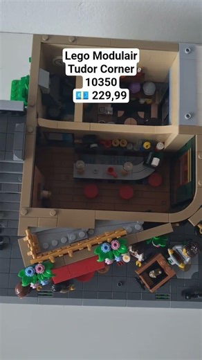 Lego Modulair Building 10350 🏙#lego #city #tudor #corner
