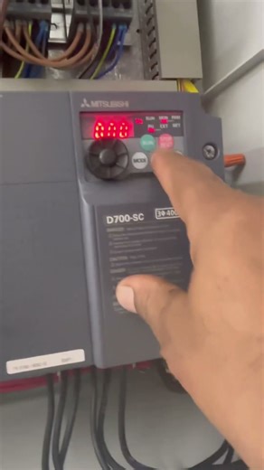 #VFD#exhaust#Exhaust DB panel #electrical#engineering #How to reset VFD power and How to clear error