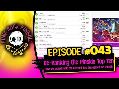 Re-Ranking the Top 10 Games on the Pinside Top 100