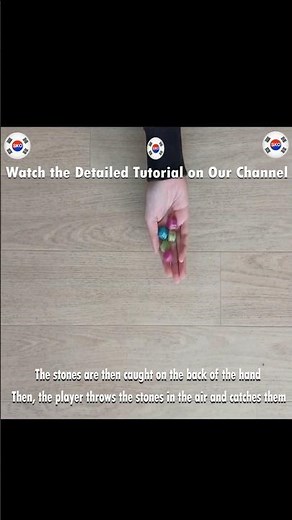 Quick TUTORIAL in English | Squid Game Season 2 | GONGGI(공기) The 5 Stones Game