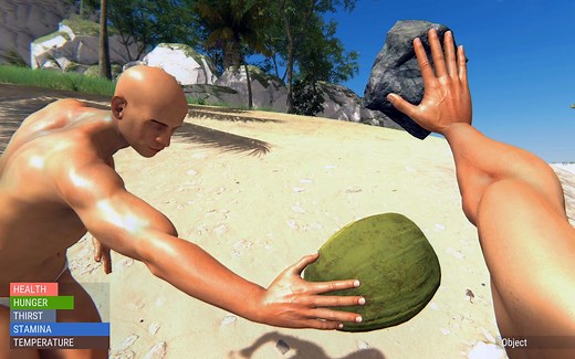 手掌模拟器丨两个傻子被困荒岛会发生什么？