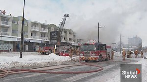 Major fire in Hochelaga leaves 20 families without home