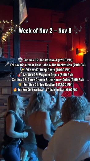 7K views · 39 reactions | November’s heating up at Lafayette’s, no...