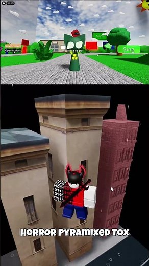 How to Get Horror Pyramixed Tox Badge in ROBLOX 3D Sprunki Roleplay