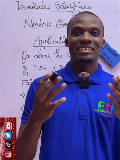 VIDEO 5- MATHS TERMINALES S - NOMBRES COMPLEXES - PARTIE 4 #education #maths #cours #ecoletresfacile #mathematiques #secondaire #terminale #science #study #student #school #nombres #complexe #calculs #revision #devoir #exercice #corrigé #Ngaleni #dylan #stephane #wamba #théorie #equation #conjugué #complexe #nombrecomplexe #propriété #opération #conjugaison #ecoletresfacileofficiel #maths #terminales #physique #science #divison #partieréelle #partieimaginaire #imaginairepure #ngaleni #dylan #etf
