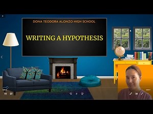 LESSON 3: WRITING HYPOTHESIS
