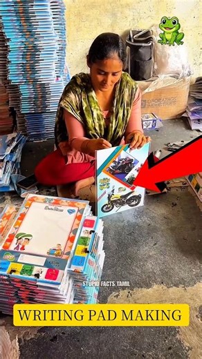 Writing Pad 🗒️ எப்படி செய்ராங்கனு தெரியுமா உங்களுக்கு 😱 Writing Pad Making video