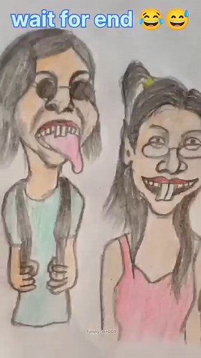 Turned Funny Faces Into Hilarious Cartoon Art 😂 | Funniest Face Roast Ever!#viral