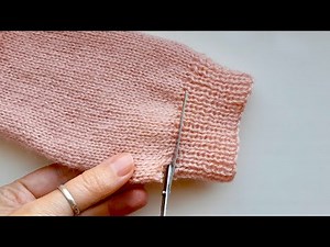 💥 How to Shorten Sweater Sleeves Without Ruining the Hem! 3 DIY Hacks