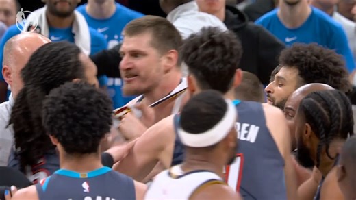 JOKIC IS ANGRY!! 😤 NIKOLA JOKIC GETS INTO IT WITH JAYLIN WILLIAMS!! 👀 Watch the #NBA on ESPN on Disney 📺 | ESPN Australia / NZ