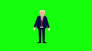 Donald Trump Dancing Animation Green Screen Stock Footage Video (100% Royalty-free) 1060017569 | Shutterstock
