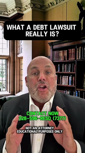 Debt Collection Lawsuit Explained #debtlawsuit #debtcollection #consumerlaw #credithelp #fyp