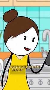 4K views | When your girlfriend’s “passcode test” turns into a full-blown comedy! A short funny animation about a guy who remembers the wrong thing at the wrong time   Stick-figure animation  A-cappella comedic background  Relatable couple humor Watch till the end — the bowl throw is the best part! #FunnyShorts #CoupleComedy #StickFigure #AnimatedShort #RelationshipHumor #ViralReels #ComedyClip #animation #FunnyCouple #ShortComedy #cartoon | روح | Facebook