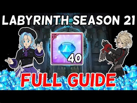 LABYRINTH SEASON 21 FULL GUIDE, EASIEST LAB YET!!  - The Seven Deadly Sins: Grand Cross