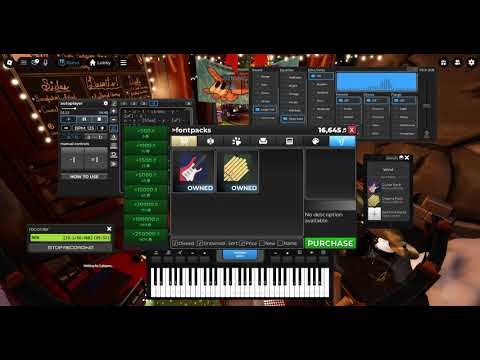 Roblox piano