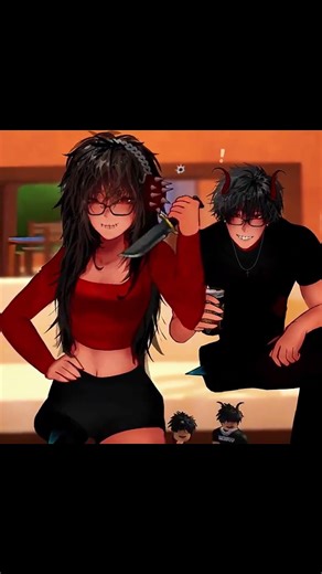 COMMISSION ME PLS 🥹🫶 - roblox animation noodle hair/bacon/slender #animation#commission