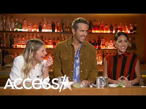 Ryan Reynold's Daughters Visit Him on Set & He Dishes on Fatherhood!
