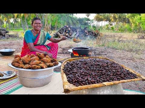 Grandma's 51 Year Old Tamarind Seed Vada Recipe | Village Food | Clay Pot Cooking