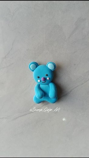 how to make Koya | BT21 Characters with clay part 1-RM