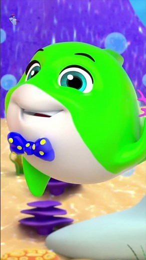 Five Naughty Sharks Counting Song for Kids #nurseryrhymes #kidssongs #sharksong
