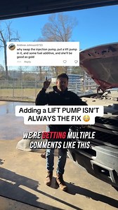 11K views · 102 reactions | Adding a LIFT PUMP ISN'T ALWAYS THE FIX! #diesel #liftpump #dieseltrucks #trucks #powerstroke #cummins #duramax #cp4 | Coys Diesel: Sales, Service & Performance | Facebook