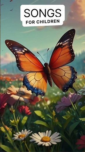 Song about Butterfly "Little Butterfly" - Kids Song - Children Music