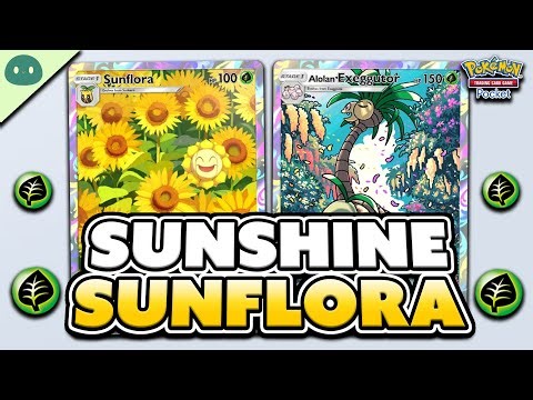 This Sunflora Deck is AGGRESSIVELY GOOD! | Pokemon TCG Pocket