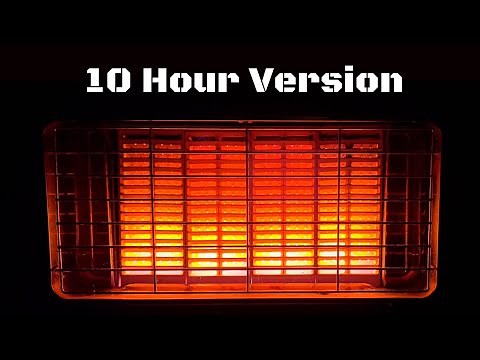 Soothing Heater Sound White Noise to Help you Sleep Fast 💤 10hrs | Black Screen