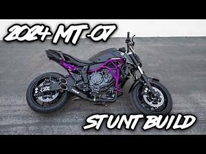 2024 Yamaha MT-07 Impaktech Stunt Bike Build *Wheelie Machine*