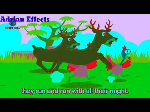 ANIMALS SCARED OF THE LION 🦁 THEY RUN FAST! | Repetitive Preview Effects | Adrian Effects