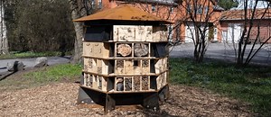Smart bee hotel features 11 Raspberry Pis