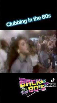 Nostalgic 80's Dance Club Footage