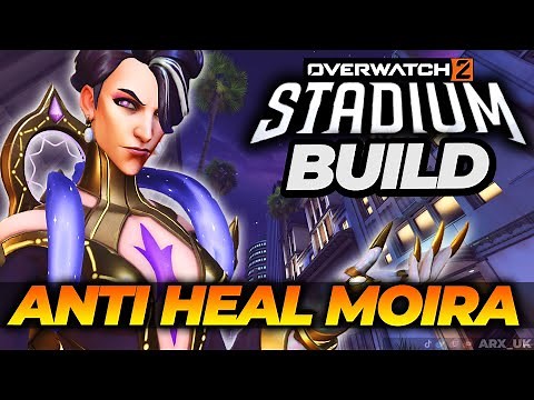 The Best Moira Build to Reduce the ENEMY HEALING in Overwatch 2 Stadium