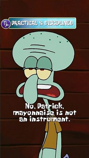 spongebob zodiac: capricorn ♑️ | spongebob #shorts