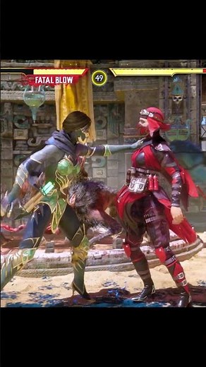 Jade vs Skarlet Epic MK Battles #mortalkombat #short #mk11shorts
