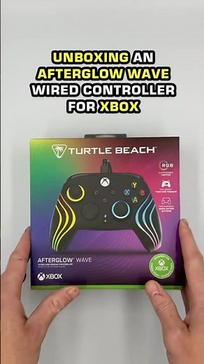 Unboxing An Afterglow Wave Wired Gaming Controller For Xbox #unboxing #controller #xbox