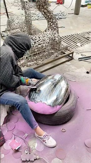 Courtyard decoration#sculpture #art #diy #手工 #艺术