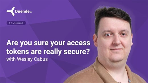 Are you sure your access tokens are really secure? | Maarten Balliauw
