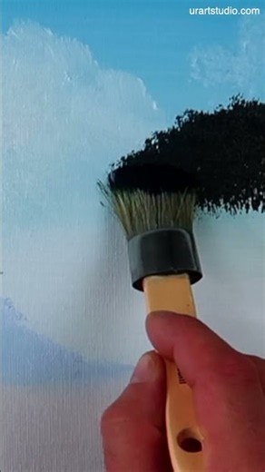 Paradise Island 🌴 Tropical Escape in Acrylic #acrylicpainting #tropicalart #landscapepainting