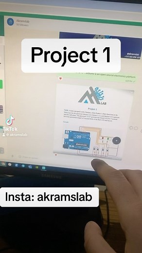 Project1 #akramslab #arduino #community #education #courses #diy #projects | Akram's lab | Facebook