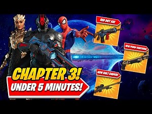 Fortnite CHAPTER 3 SEASON 1 Update Explained: EVERYTHING You NEED TO KNOW In UNDER 5 MINUTES!